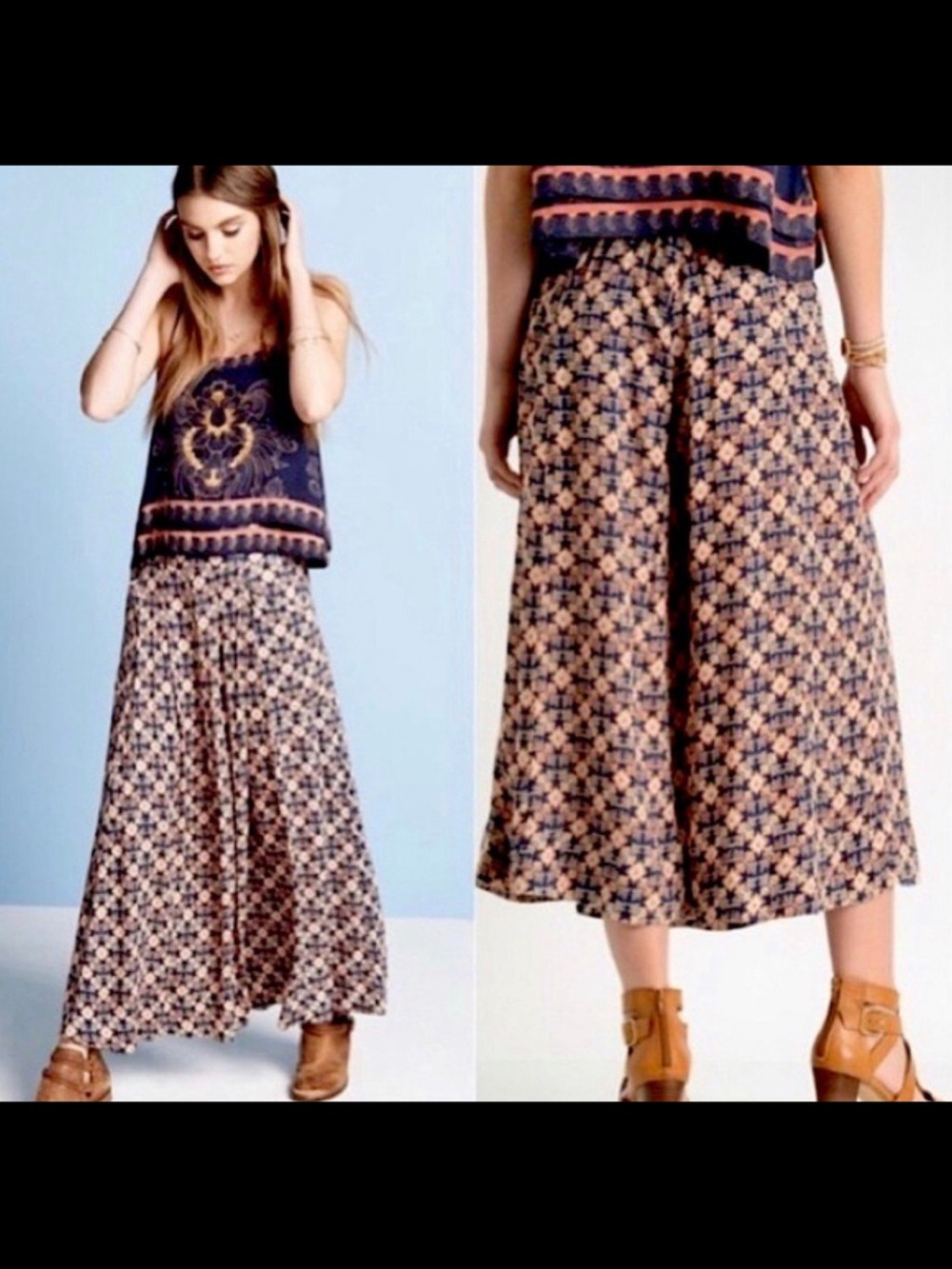 Free People Swept Away Culottes
